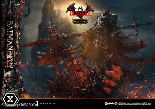DC Comics Premium Masterline Series Statue 1/4 Batman (Comics) Batman: The Berserker Rage Mode DX Bonus Version 93 cm