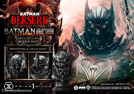 DC Comics Premium Masterline Series Statue 1/4 Batman (Comics) Batman: The Berserker Rage Mode DX Bonus Version 93 cm