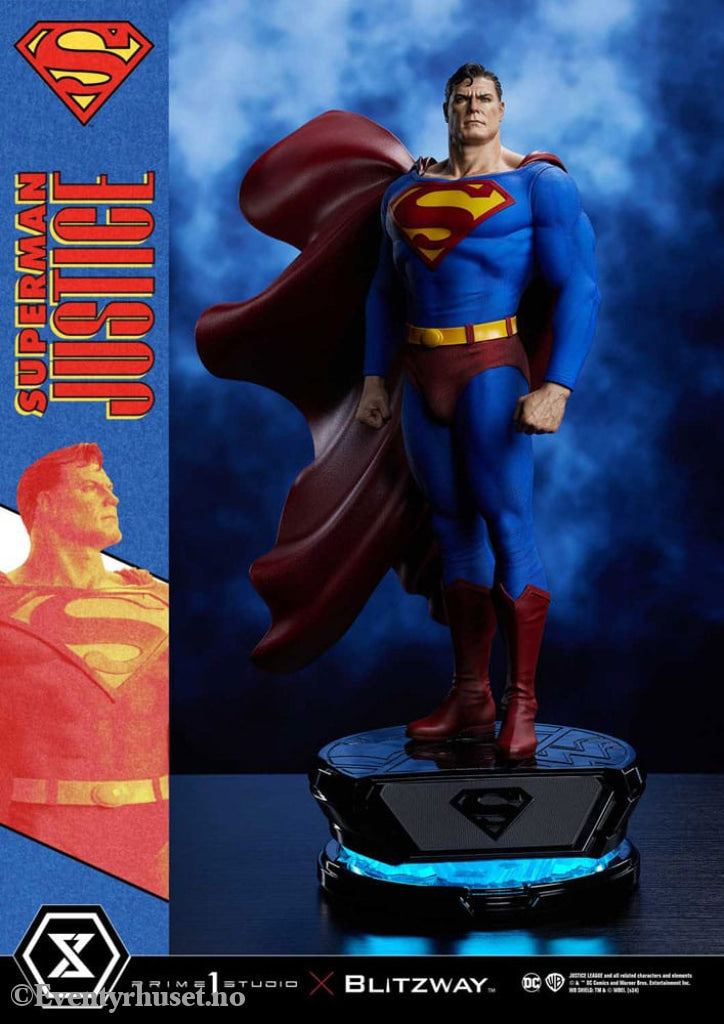 DC Comics Premium Masterline Series Statue 1/4 Superman Justice Comics 57 cm Collectibles