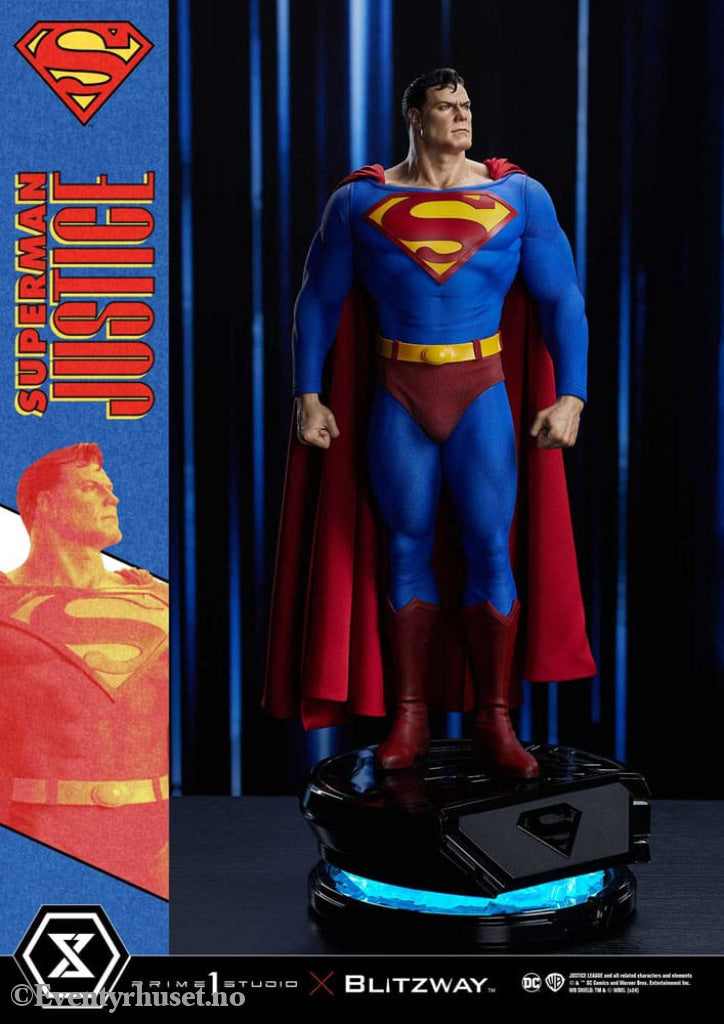 DC Comics Premium Masterline Series Statue 1/4 Superman Justice Comics 57 cm Collectibles