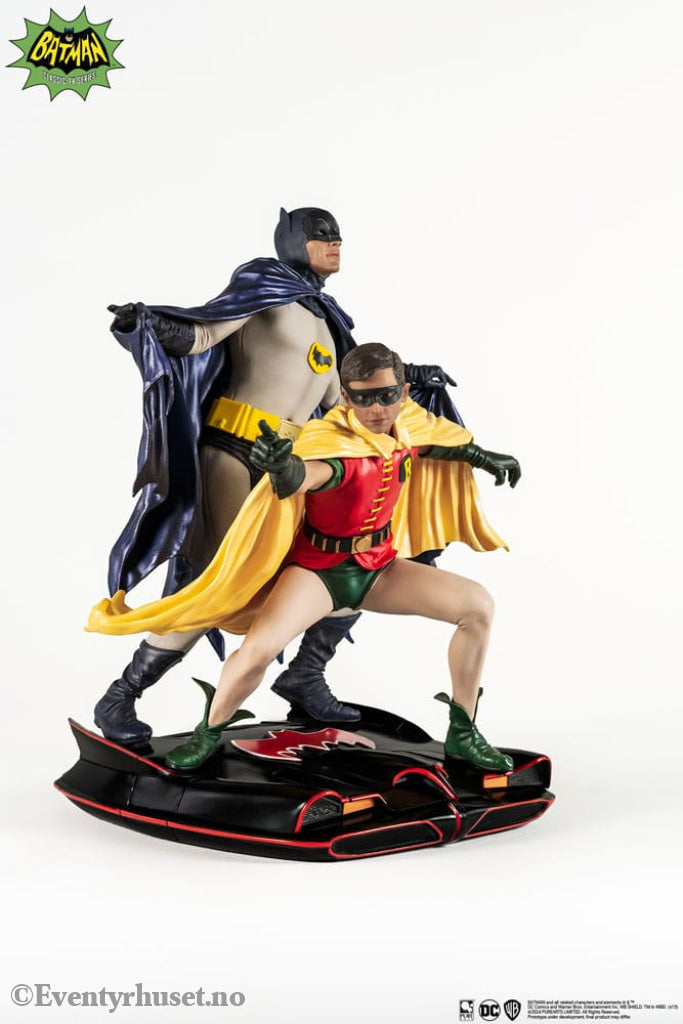 DC Comics PVC Diorama Statue 1/8 Batman & Robin 1966 23 cm Collectibles