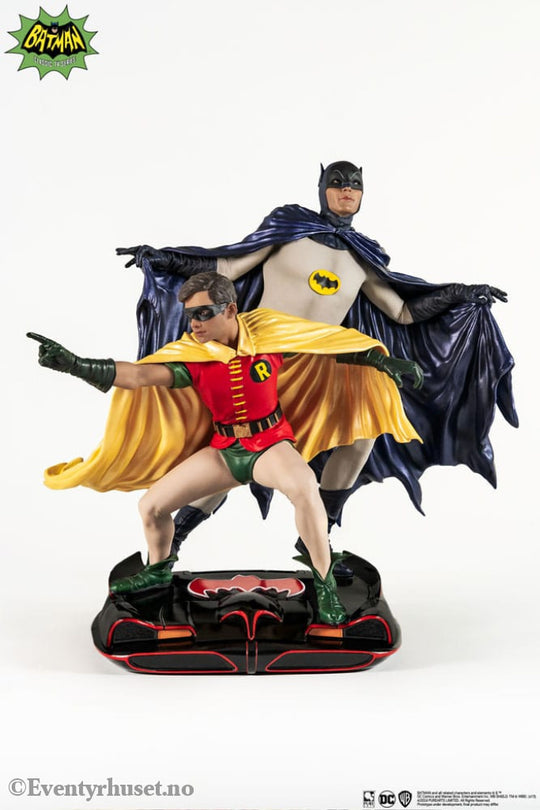 DC Comics PVC Diorama Statue 1/8 Batman & Robin 1966 23 cm Collectibles