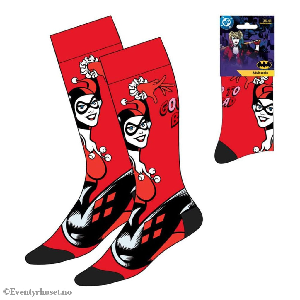 DC Comics Socks Harley Quinn Good to Bad 36-43 Fashion & Accessories