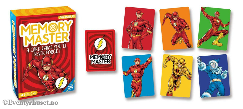 DC Comics: The Flash Memory Master Card Game Games