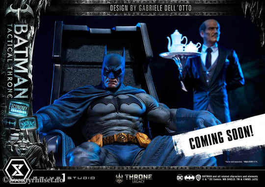 DC Comics Throne Legacy Collection Statue 1/3 Batman Tactical Throne Economy Version 46 cm Collectibles
