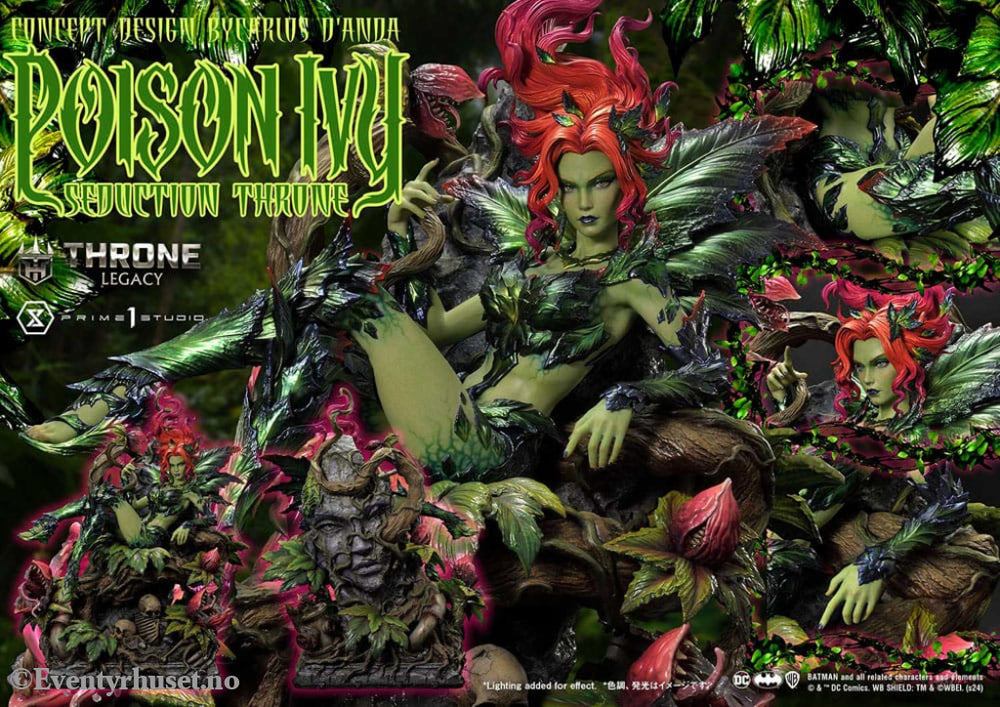 DC Comics Throne Legacy Collection Statue 1/4 Batman Poison Ivy Seduction Throne 55 cm Collectibles
