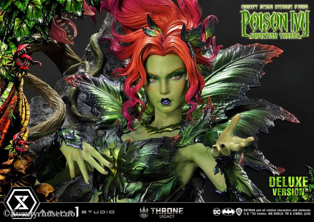 DC Comics Throne Legacy Collection Statue 1/4 Batman Poison Ivy Seduction Throne Deluxe Bonus Version 55 cm Collectibles