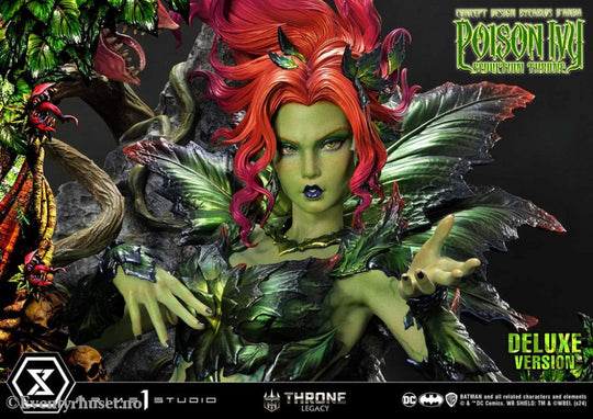 DC Comics Throne Legacy Collection Statue 1/4 Batman Poison Ivy Seduction Throne Deluxe Bonus Version 55 cm Collectibles
