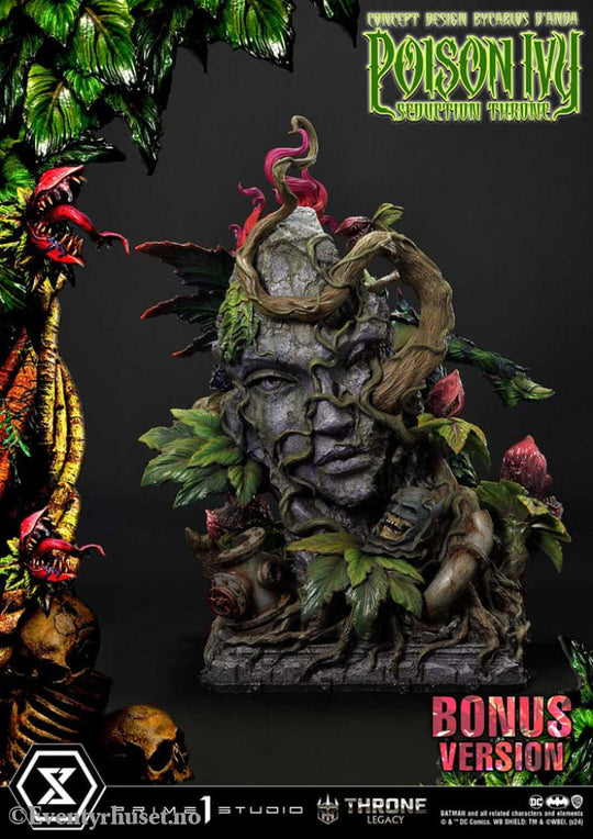 DC Comics Throne Legacy Collection Statue 1/4 Batman Poison Ivy Seduction Throne Deluxe Bonus Version 55 cm Collectibles