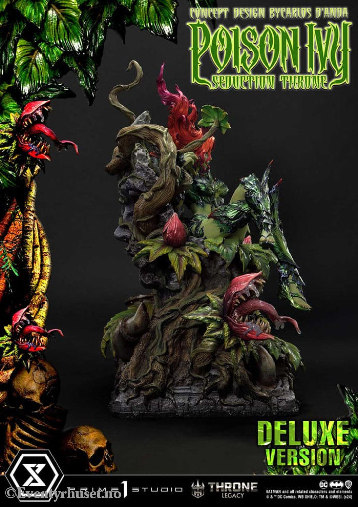 DC Comics Throne Legacy Collection Statue 1/4 Batman Poison Ivy Seduction Throne Deluxe Bonus Version 55 cm Collectibles
