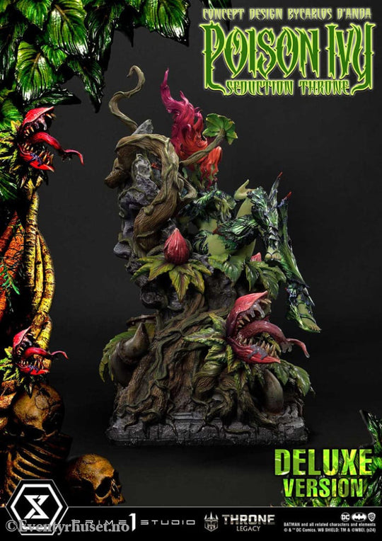 DC Comics Throne Legacy Collection Statue 1/4 Batman Poison Ivy Seduction Throne Deluxe Bonus Version 55 cm Collectibles