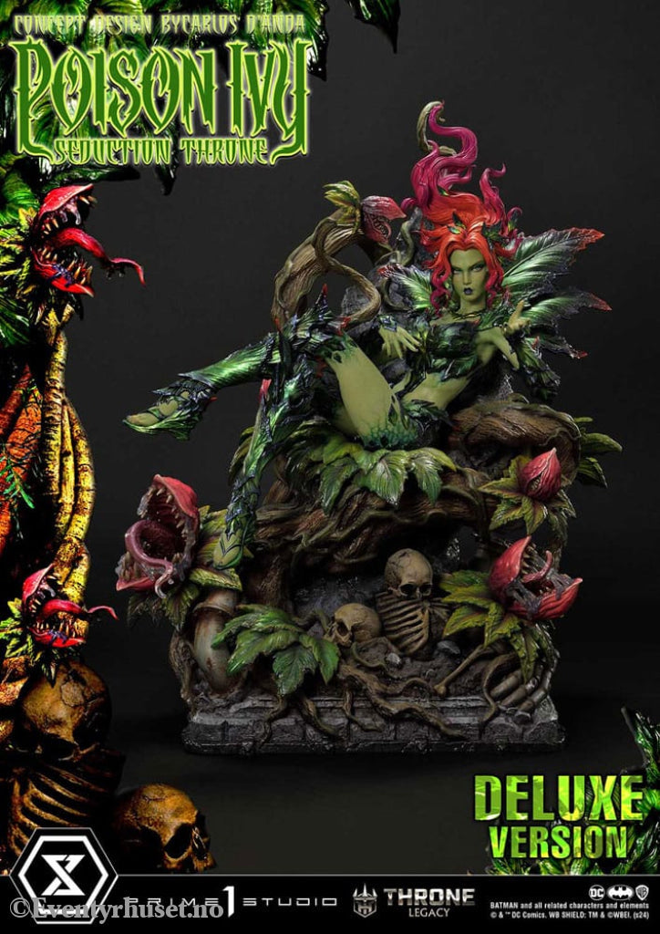 DC Comics Throne Legacy Collection Statue 1/4 Batman Poison Ivy Seduction Throne Deluxe Bonus Version 55 cm Collectibles
