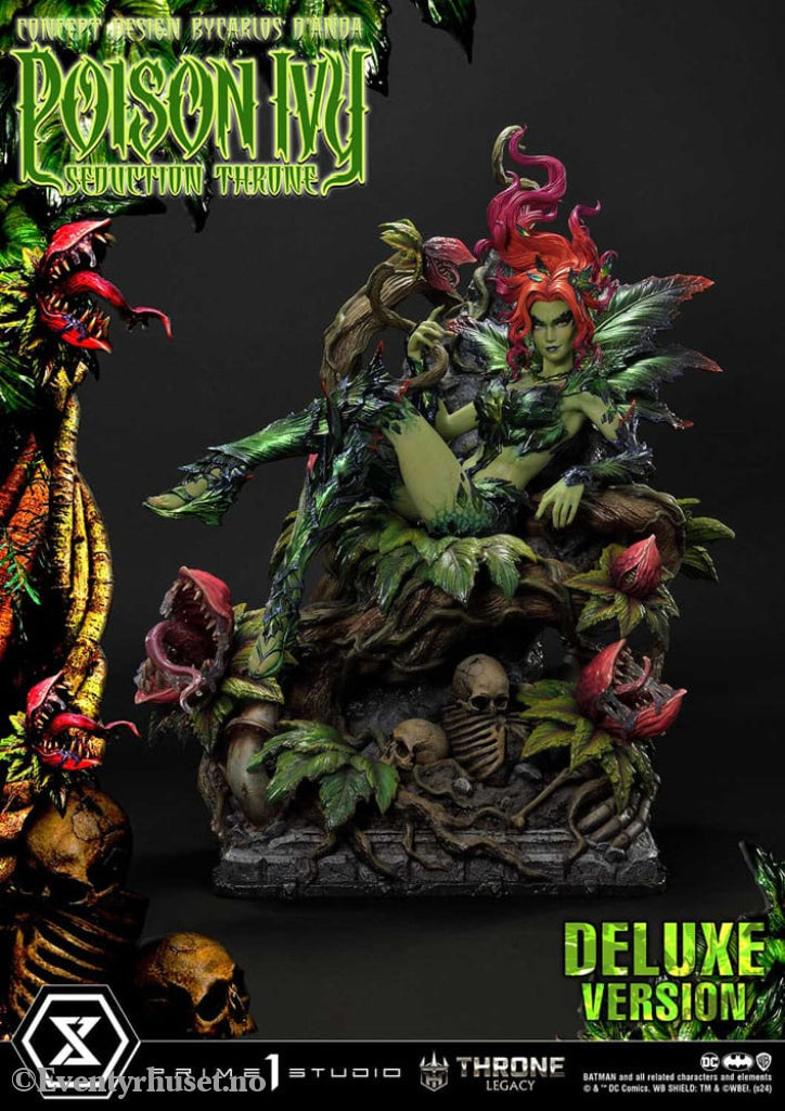 DC Comics Throne Legacy Collection Statue 1/4 Batman Poison Ivy Seduction Throne Deluxe Bonus Version 55 cm Collectibles