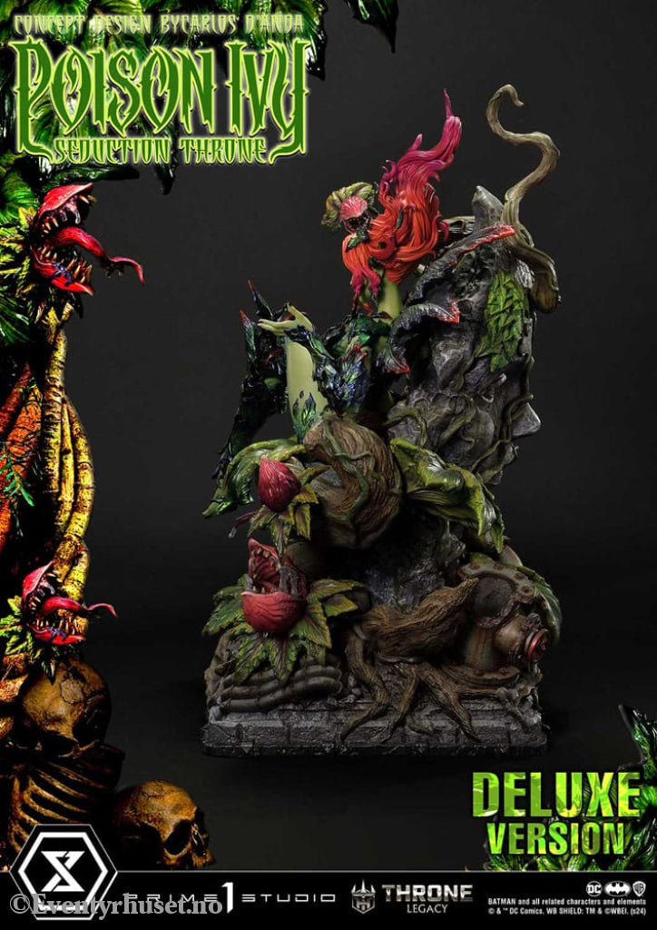 DC Comics Throne Legacy Collection Statue 1/4 Batman Poison Ivy Seduction Throne Deluxe Bonus Version 55 cm Collectibles