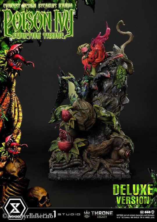 DC Comics Throne Legacy Collection Statue 1/4 Batman Poison Ivy Seduction Throne Deluxe Bonus Version 55 cm Collectibles