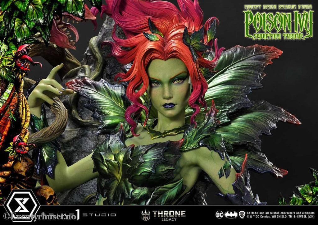 DC Comics Throne Legacy Collection Statue 1/4 Batman Poison Ivy Seduction Throne Deluxe Bonus Version 55 cm Collectibles