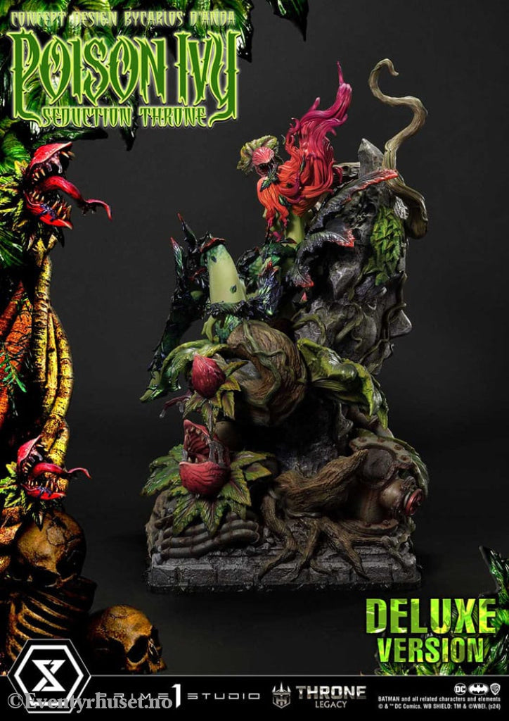DC Comics Throne Legacy Collection Statue 1/4 Batman Poison Ivy Seduction Throne Deluxe Bonus Version 55 cm Collectibles