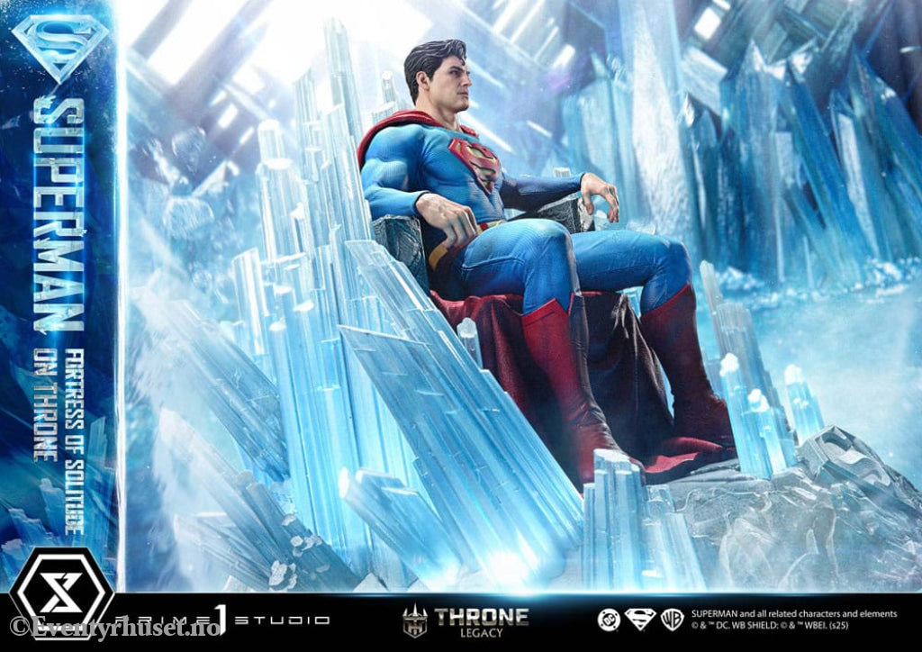 DC Comics Throne Legacy Collection Statue Statue 1/4 Superman Fortress of Solitude on Throne (Design by Gabriele