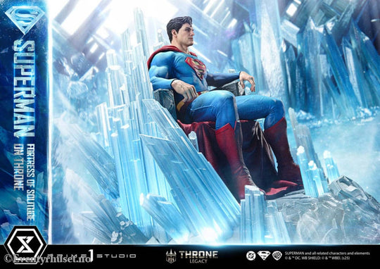 DC Comics Throne Legacy Collection Statue Statue 1/4 Superman Fortress of Solitude on Throne (Design by Gabriele