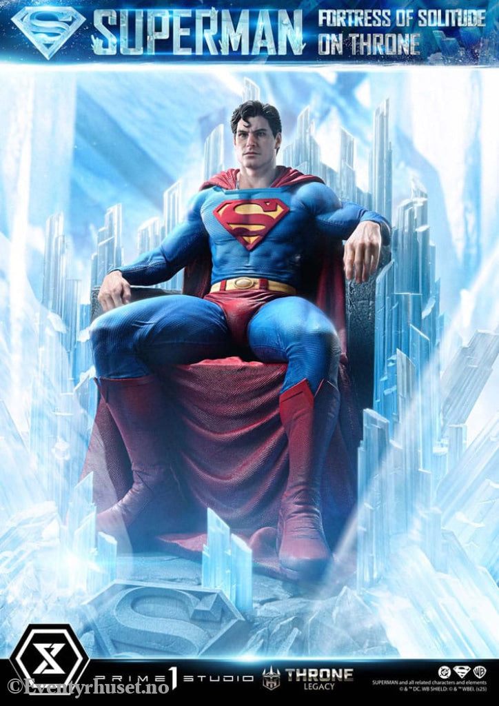 DC Comics Throne Legacy Collection Statue Statue 1/4 Superman Fortress of Solitude on Throne (Design by Gabriele