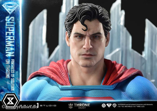 DC Comics Throne Legacy Collection Statue Statue 1/4 Superman Fortress of Solitude on Throne (Design by Gabriele