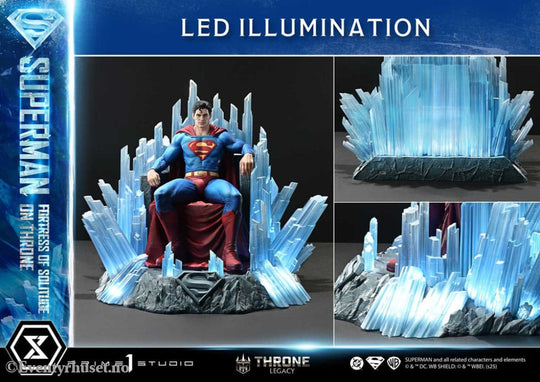 DC Comics Throne Legacy Collection Statue Statue 1/4 Superman Fortress of Solitude on Throne (Design by Gabriele