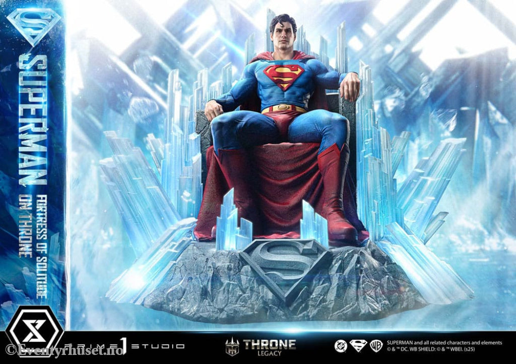 DC Comics Throne Legacy Collection Statue Statue 1/4 Superman Fortress of Solitude on Throne (Design by Gabriele