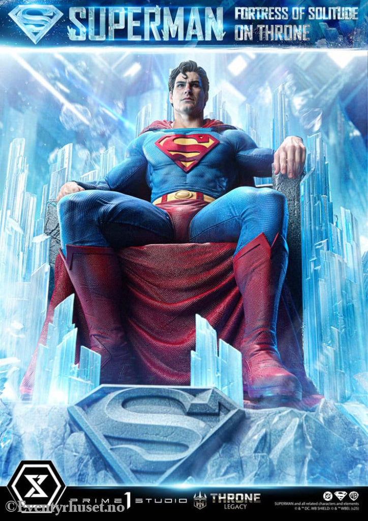 DC Comics Throne Legacy Collection Statue Statue 1/4 Superman Fortress of Solitude on Throne (Design by Gabriele