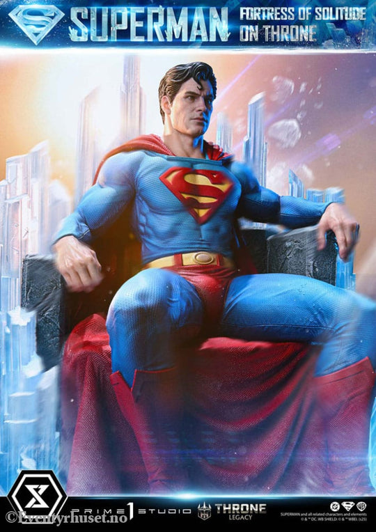 DC Comics Throne Legacy Collection Statue Statue 1/4 Superman Fortress of Solitude on Throne (Design by Gabriele