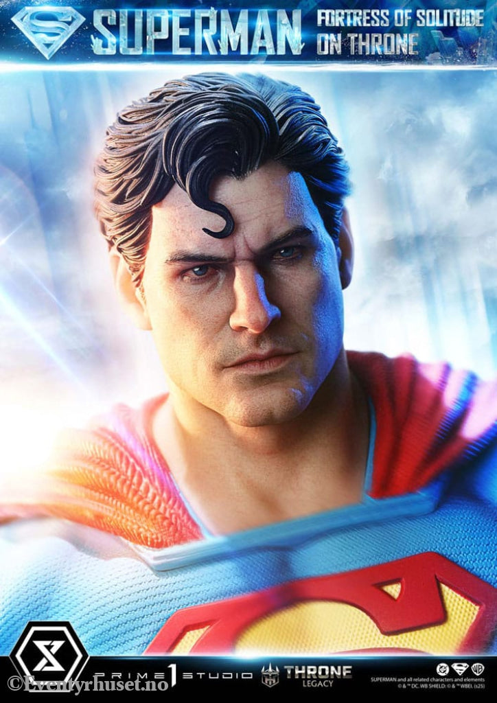 DC Comics Throne Legacy Collection Statue Statue 1/4 Superman Fortress of Solitude on Throne (Design by Gabriele