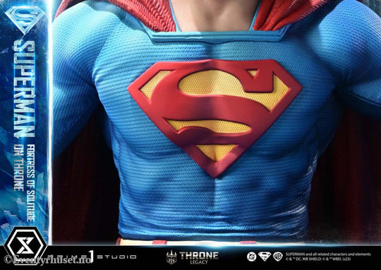 DC Comics Throne Legacy Collection Statue Statue 1/4 Superman Fortress of Solitude on Throne (Design by Gabriele