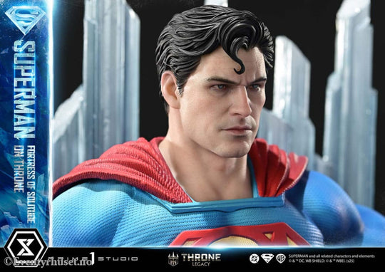 DC Comics Throne Legacy Collection Statue Statue 1/4 Superman Fortress of Solitude on Throne (Design by Gabriele