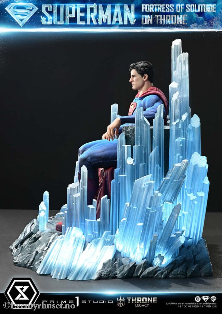 DC Comics Throne Legacy Collection Statue Statue 1/4 Superman Fortress of Solitude on Throne (Design by Gabriele
