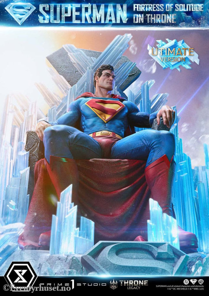 DC Comics Throne Legacy Collection Statue Statue 1/4 Superman Fortress of Solitude on Throne (Design by Gabriele