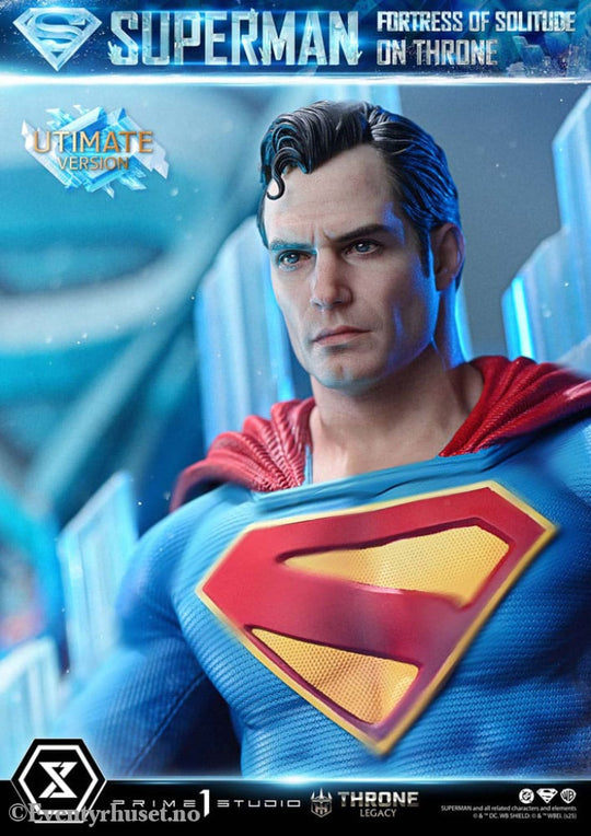 DC Comics Throne Legacy Collection Statue Statue 1/4 Superman Fortress of Solitude on Throne (Design by Gabriele
