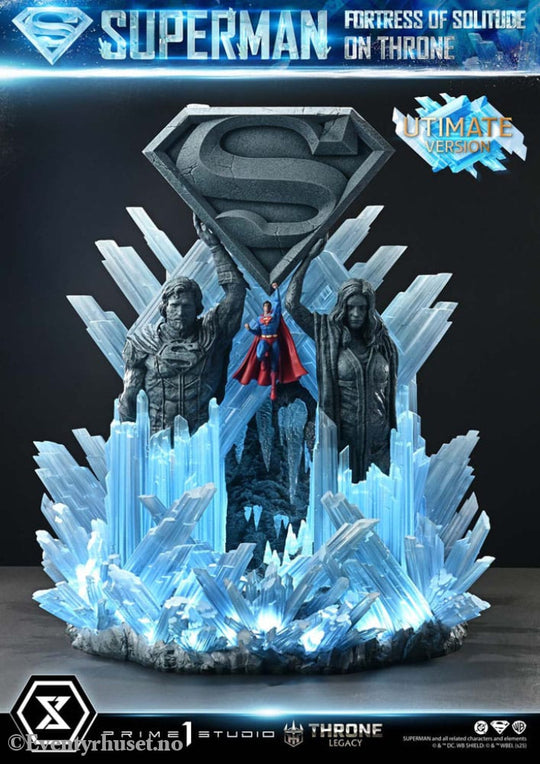 DC Comics Throne Legacy Collection Statue Statue 1/4 Superman Fortress of Solitude on Throne (Design by Gabriele