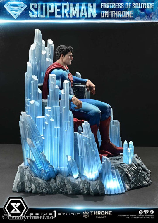 DC Comics Throne Legacy Collection Statue Statue 1/4 Superman Fortress of Solitude on Throne (Design by Gabriele