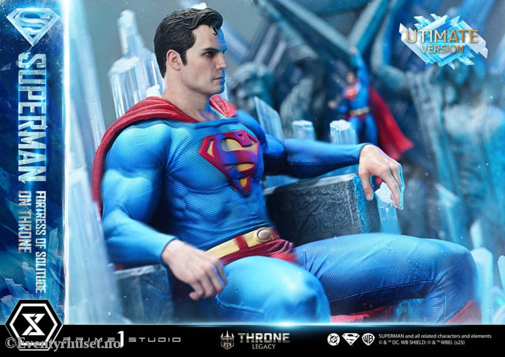 DC Comics Throne Legacy Collection Statue Statue 1/4 Superman Fortress of Solitude on Throne (Design by Gabriele