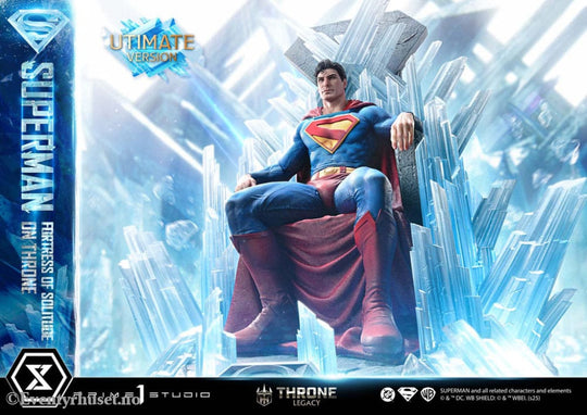 DC Comics Throne Legacy Collection Statue Statue 1/4 Superman Fortress of Solitude on Throne (Design by Gabriele