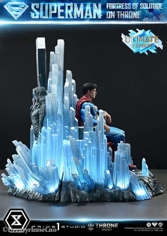 DC Comics Throne Legacy Collection Statue Statue 1/4 Superman Fortress of Solitude on Throne (Design by Gabriele