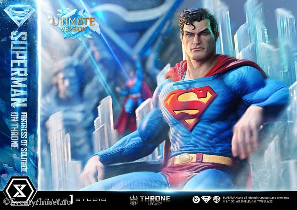 DC Comics Throne Legacy Collection Statue Statue 1/4 Superman Fortress of Solitude on Throne (Design by Gabriele