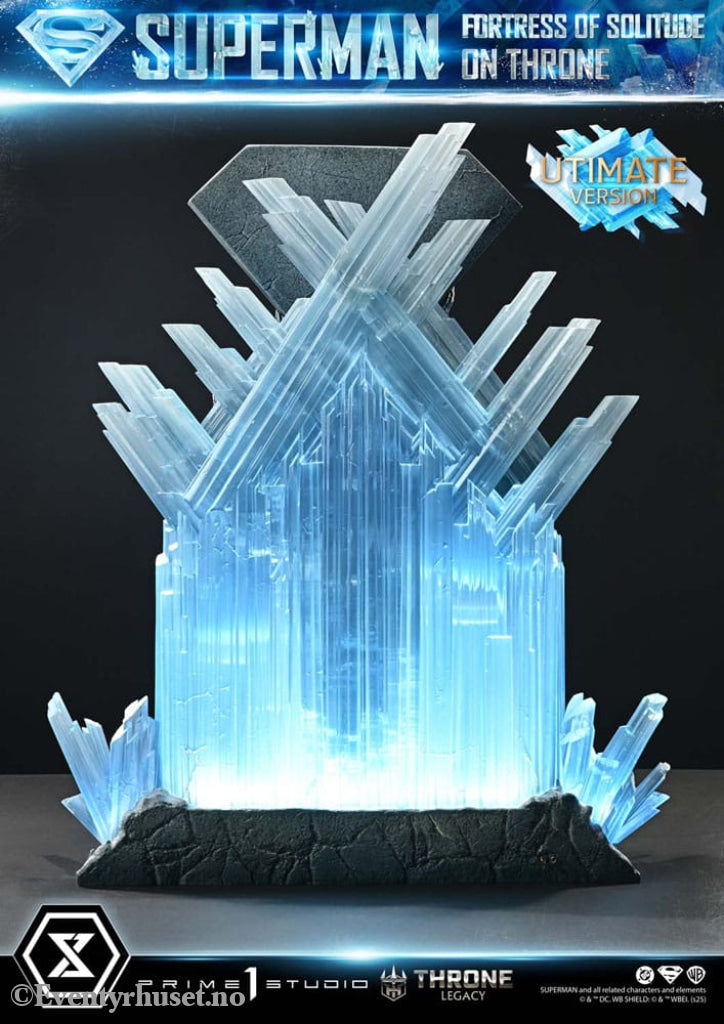 DC Comics Throne Legacy Collection Statue Statue 1/4 Superman Fortress of Solitude on Throne (Design by Gabriele