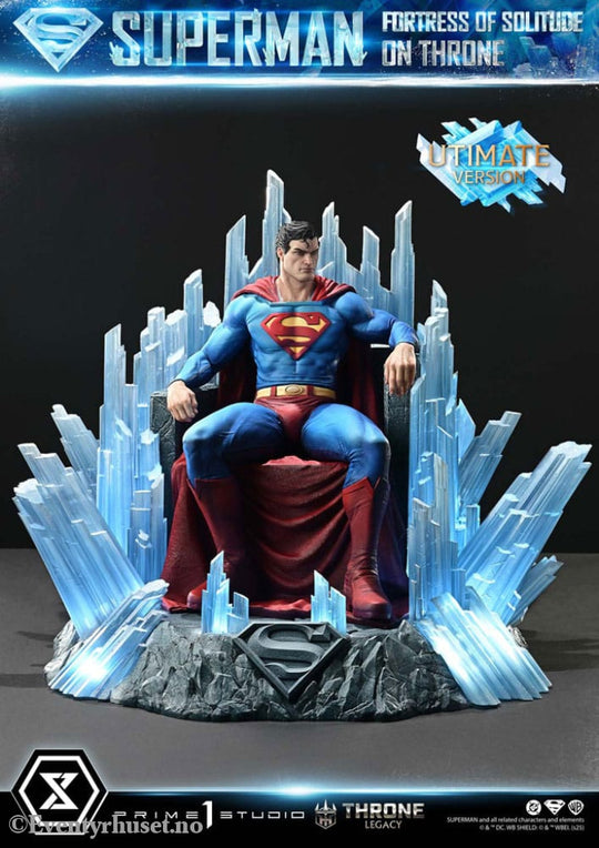 DC Comics Throne Legacy Collection Statue Statue 1/4 Superman Fortress of Solitude on Throne (Design by Gabriele