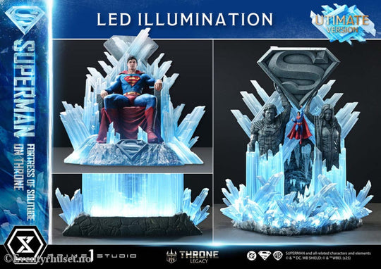 DC Comics Throne Legacy Collection Statue Statue 1/4 Superman Fortress of Solitude on Throne (Design by Gabriele