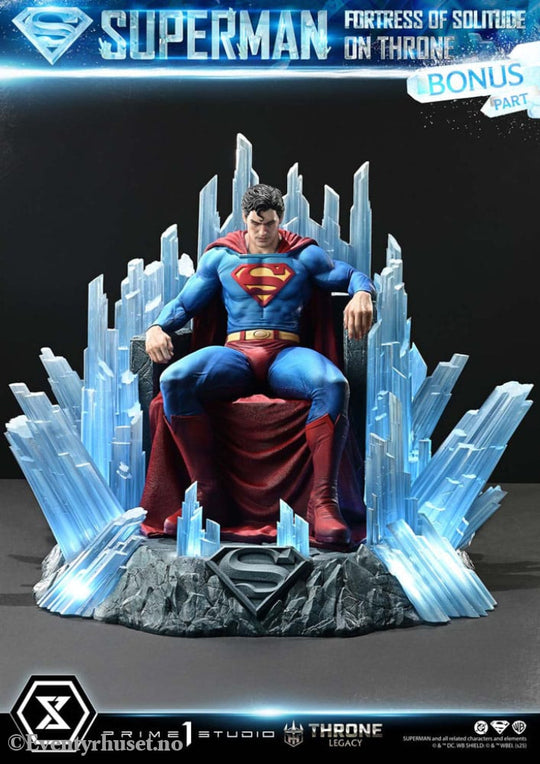 DC Comics Throne Legacy Collection Statue Statue 1/4 Superman Fortress of Solitude on Throne (Design by Gabriele