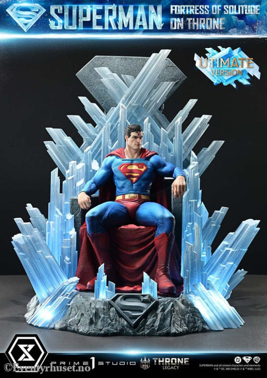DC Comics Throne Legacy Collection Statue Statue 1/4 Superman Fortress of Solitude on Throne (Design by Gabriele