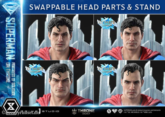 DC Comics Throne Legacy Collection Statue Statue 1/4 Superman Fortress of Solitude on Throne (Design by Gabriele