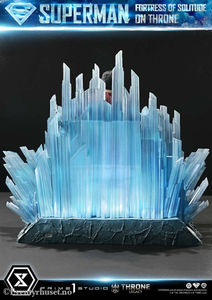 DC Comics Throne Legacy Collection Statue Statue 1/4 Superman Fortress of Solitude on Throne (Design by Gabriele