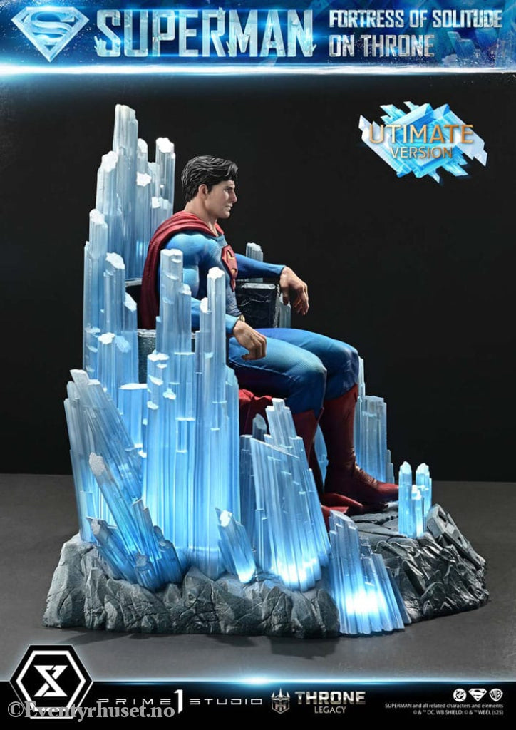 DC Comics Throne Legacy Collection Statue Statue 1/4 Superman Fortress of Solitude on Throne (Design by Gabriele