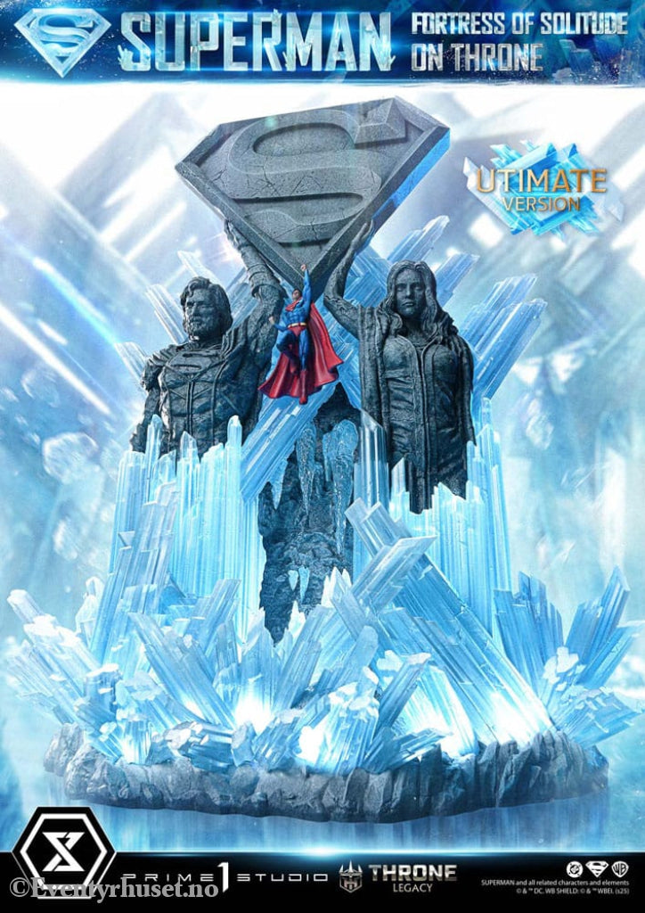 DC Comics Throne Legacy Collection Statue Statue 1/4 Superman Fortress of Solitude on Throne (Design by Gabriele